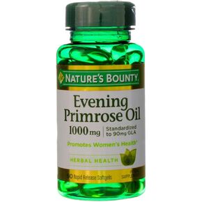 Nature's Bounty Evening Primrose Oil 1000 mg Softgels 60 ea (Pack of 2)