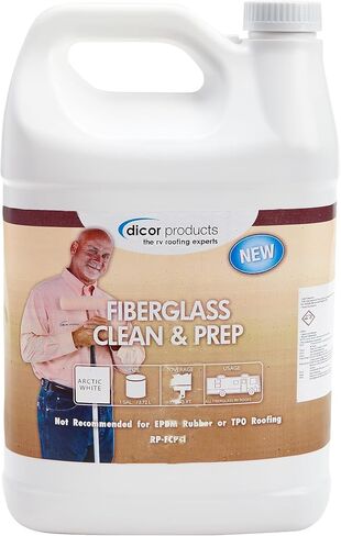 طلاء السقف من ديكور RP-TPR-Q TPO - 1 كوارت | معزز التصاق لطلاء السيليكون، صبغة زرقاء in Kuwait