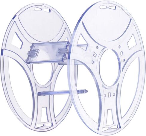 eSUN eSpool بكرة إعادة التعبئة قابلة للفصل، حامل خيوط مجوف قابل لإعادة التدوير من البولي كربونات، بكرة تخزين بديلة سهلة الإعداد وصديقة للبيئة، حزمة واحدة، 200 × 65 مم in Kuwait