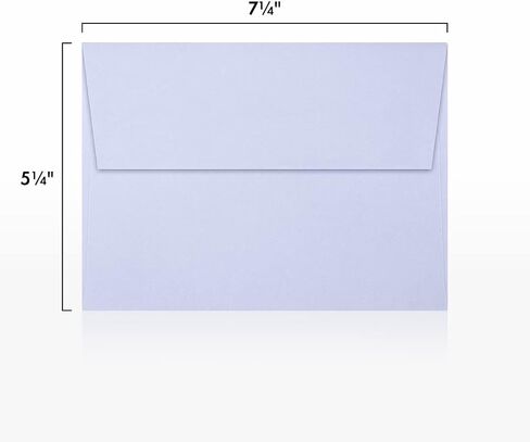 LUXPAPER A7 Invitation Envelopes for 5 x 7 Cards in 80 lb. Avocado, Printable Envelopes for Invitations, w/ Peel and Press Seal, 50 Pack, Envelope Size 5 1/4 x 7 1/4 (Green) in Saudi Arabia