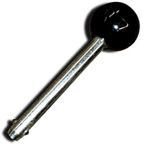 T-Handle Weight Stack Pin | Heavy Duty Universal | 3/8" Diameter HealthClub Grade Steel | Extra Long 6.25" Pin Insert
