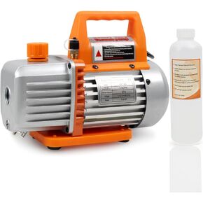 BACOENG Vacuum Pump Standard: 3.5 CFM Single Stage HVAC (Mini/Standard/Advanced/Premium Available)