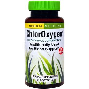 Chloroxygen® Chlorophyll Concentrate: 120-Count Softgels