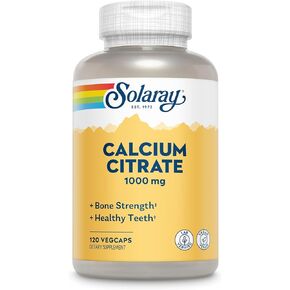 Solaray Calcium Citrate Complex, 1000 mg (68 Serv, 275 Count)