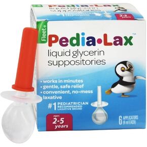 Pedia-Lax Enema - 2.25 oz - 6 ct