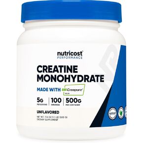 Nutricost Creapure® Creatine Monohydrate 500 Grams
