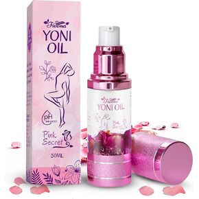 Fivona Yoni Oil pH Balanced All-Natural for Feminine Soothing Care - Blend of Essential Oils - Moisturizing Recipe for Odor Control and Detox
