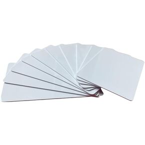 ثنائي التردد RFID 125khz EM4100 13. 56Mhz MIFARE بطاقة PVC بيضاء 1K (حزمة من 10)