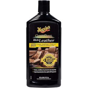 Meguiar's G10916 Gold Class Rich Leather Cleaner & Conditioner - 15.2 oz.