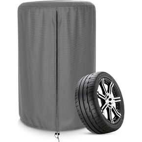 AKEfit Tire Storage Cover, Seasonal Tire Cover Waterproof Tire Storage Bag for Spare Tire Fits up to 31" Tires