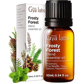 Gya Labs Frosty Forest Essential Oil Blend (0.34 fl oz) - Revitalizing & Invigorating