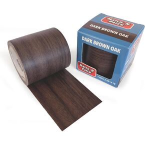 MATCH 'N PATCH Realistic Wood Grain Repair Tape, White Oak