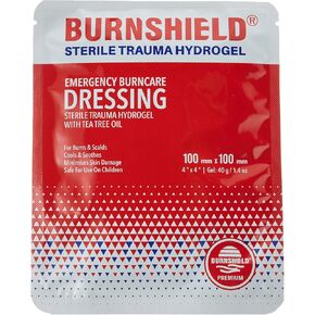 Burnshield 4" X 4" Burn Dressing, Sterile - 3 Count