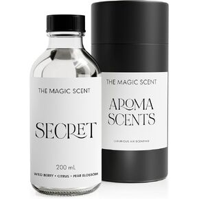 The Magic Scent "Secret" Oils for Diffuser - HVAC, Cold-Air, & Ultrasonic Diffuser Oil Inspired by Victoria's Secret - Essential Oils for Diffusers Aromatherapy (200 ml)