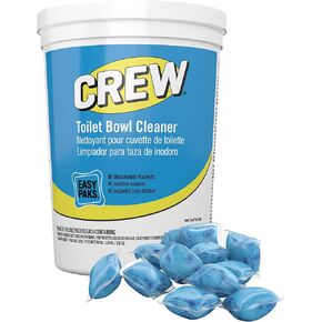 CREW Diversey Easy Paks Toilet Bowl Cleaner, Fresh Floral Scent, 0.5 Oz Packet, 90 Packets/tub, 2 Tubs/carton in Saudi Arabia