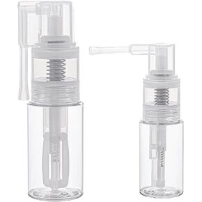 KALIONE 2 Pcs Glitter Duster Sprayer Transparent Craft Glitter Spray Bottle Empty Multi-Purpose Empty Plastic Spray Bottle Portable 35ml Bottles for Craft Scrapbooking Cardmaking in Saudi Arabia