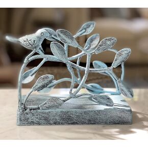 Chez JuJu Gold Elegant Sturdy Guest Napkin Holder | Disposable Paper Hand Towel Storage Tray Caddy | Premium Quality | Bathroom Kitchen Dining Table Wedding Party Hotel Office décor | Indoor Outdoor