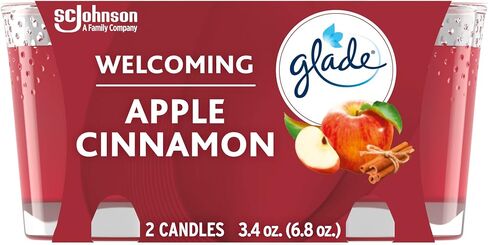 وعاء شمعة Glade، معطر جو، سبلاش التوت، 3.4 أونصة، عدد 2 in Saudi Arabia