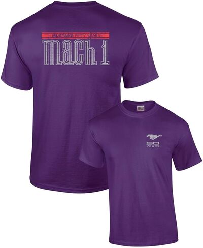 Ford Tee Shirt Mustang 50 Years Mach 1 Military in Kuwait