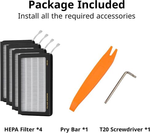 SNOWOOW Tesla Model 3 Model Y Air Filter HEPA 2 Pack with Activated Carbon Tesla Cabin Air Filter Replacement (2016-2023) in Kuwait