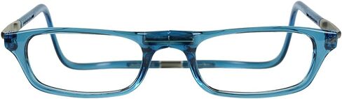 Clic Magnetic Reading Glasses, Adjustable Temple Computer Readers, Original Expandable, (M-XL, Black, 2.00 Magnification) in Kuwait