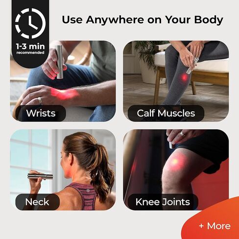 شعلة العلاج بالضوء الأحمر المحمولة من LifePro - بالقرب من العلاج بالأشعة تحت الحمراء في جهاز العلاج بالضوء الأحمر القابل للجيب للجسم - جهاز بحجم الجيب in Kuwait