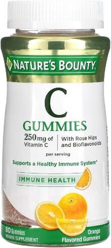 Nature's Bounty Vitamin C, Orange, Gummy 80 Count in Saudi Arabia