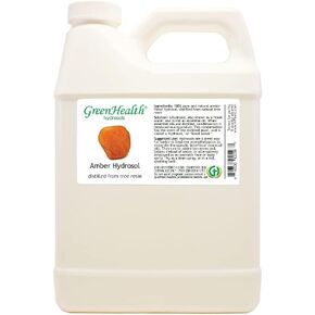 Rose Hydrosol (Floral Water) - 32 fl oz Plastic Jug w/Cap (NOT OIL)