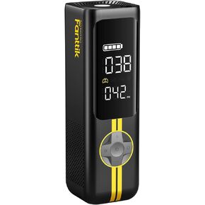 Fanttik X8 APEX EV Tire Inflator Portable Air Pump, 2X Faster Inflation, 150PSI Cordless Air Compressor with LCD Dual Screen, Powerful battery, Fits Electric Cars, Cars, Bike, Ball——EV updated version