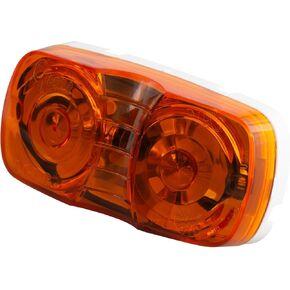 Grote 46793 Two-Bulb Square-Corner Clearance Marker Light (Duramold)