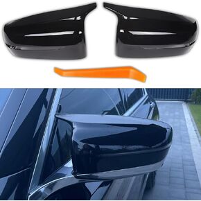 Qlhshop Car Side Mirror Cover Cap Replacement for 2017-2022 BMW 3 Series G20 320i 325i 330i 5 Series G30 525i 530i 540i Exterior Carbon Fiber M Sport Accessories Auto Tuning Body Parts & Trim, 1Pair