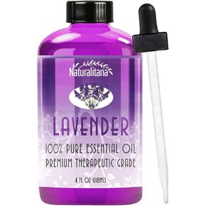 Best Lavender Essential Oil (16oz Bulk Lavender Oil) Aromatherapy Lavender Essential Oil for Diffuser, Soap, Bath Bombs, Candles, and More!.