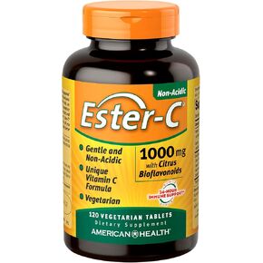 American Health Product Ester C 1000mg with Citrus Bioflavonoids, Tablet 180 Count in Saudi Arabia