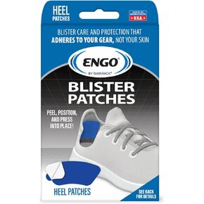 ENGO Heel Blister Patches (2 Patches) | Tennis Shoes, Athletes, Runners, High Heels, Dress Shoes