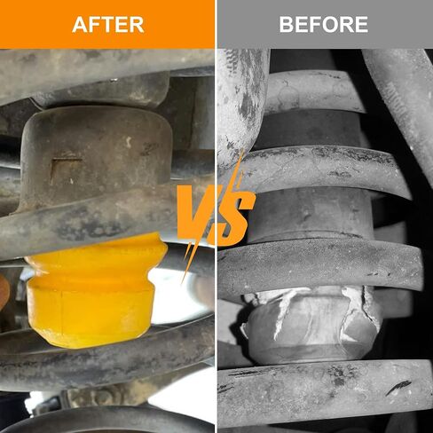 Yukauto TJ Bump Stop Compatible with 1997-2006 Wrangler TJ, 1993-1998 Grand Cherokee ZJ, 1994-2002 RAM 1500 2500 3500(1Pair) in Kuwait