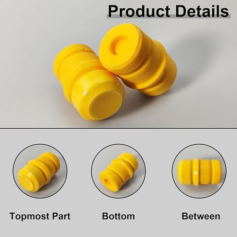 Yukauto TJ Bump Stop Compatible with 1997-2006 Wrangler TJ, 1993-1998 Grand Cherokee ZJ, 1994-2002 RAM 1500 2500 3500(1Pair) in Kuwait
