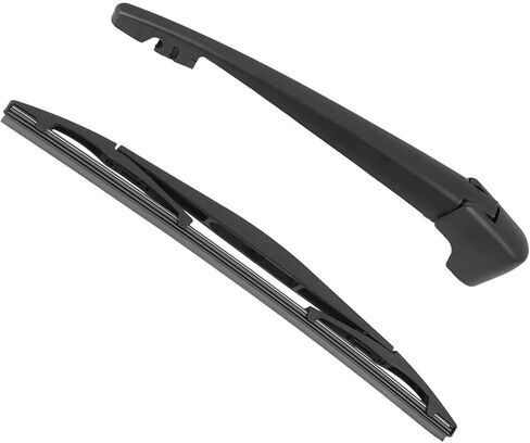 TOP-VIGOR 12" Car Rear Windshield Wiper Blade Arm Set for Infiniti QX30 Q30 2016-2019, Rubber Automatic Windshield Wiper Blade in Kuwait