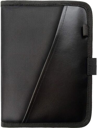 Glove Box Compartment Organizer - Car Document Holder - Owner Manual Case Pouch - Vehicle Storage Wallet for Registration & Insurance Card - Premium Auto Paperwork Holder - Log Book included - Green in Kuwait