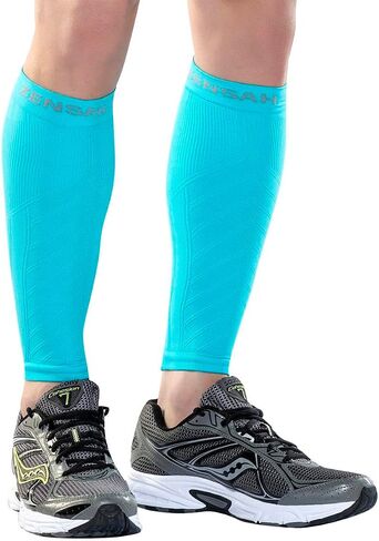 Zensah Running Leg Compression Sleeves - Shin Splint, Calf Compression Sleeve Men and Women in Kuwait