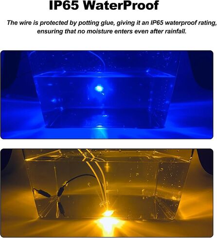 XtraGlow D16 3/4 Dual Revolution LED Lights Amber to White Turn Signal & Marker Lights for Trailer Truck Camper RV with Bullet Plug in Saudi Arabia