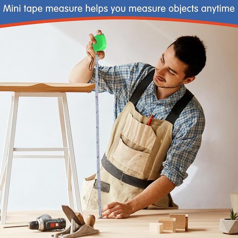 80 Pcs Portable Mini Tape Measures 1m/ 3ft Mini Tape Measure Keychain Functional Construction Party Favors Retractable Small Measuring Tape for Birthday Party Gift Supplies Prize Daily Use, 4 Colors in Saudi Arabia