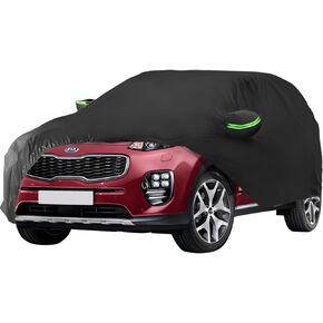 Proadsy Car Cover Compatible with Kia Sportage 2010-2023 6 Layers Windproof All Weather Waterproof Sun Rain UV Dust Snow Protection SUV Outdoor Covers