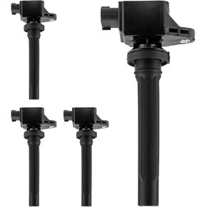 PHILTOP UF406 Ignition Coil Pack, Compatble with Mazda6 2003-2008 3.0L, Mariner 2005-2008 3.0L, MPV 2002-2006, Sable 2005, Set of 6