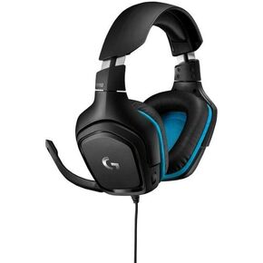 Logitech G432 DTS:X 7.1 Surround Sound Wired PC Gaming Headset (Leatherette) (Renewed)