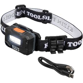 Klein Tools 80030 Rechargeable Headlamp and Non-Contact Voltage Tester with Flashlight Tool Kit, 2-Piece