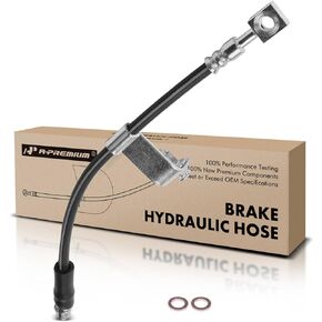 A-Premium Front Driver Brake Hydraulic Hose Compatible with Chevrolet Malibu 2004-2012 & Pontiac G6 2005-2010 & Saturn Aura 2007-2009