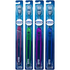 Oral-B Indicator Toothbrushes 35, Compact Soft (Colors Vary) - Pack of 3