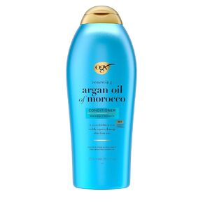 OGX Renewing + Argan Oil of Morocco Conditioner, 25.4 Ounce Salon Size, Blue