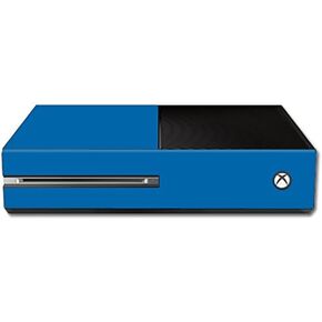 غلاف MightySkins متوافق مع غلاف وحدة تحكم Microsoft Xbox One بلون وردي فاقع صلب
