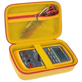 COMECASE Hard Carrying Case for Fluke 87-V/ 87V Max/ 88V Digital Multimeter, Protective Travel Storage Bag.